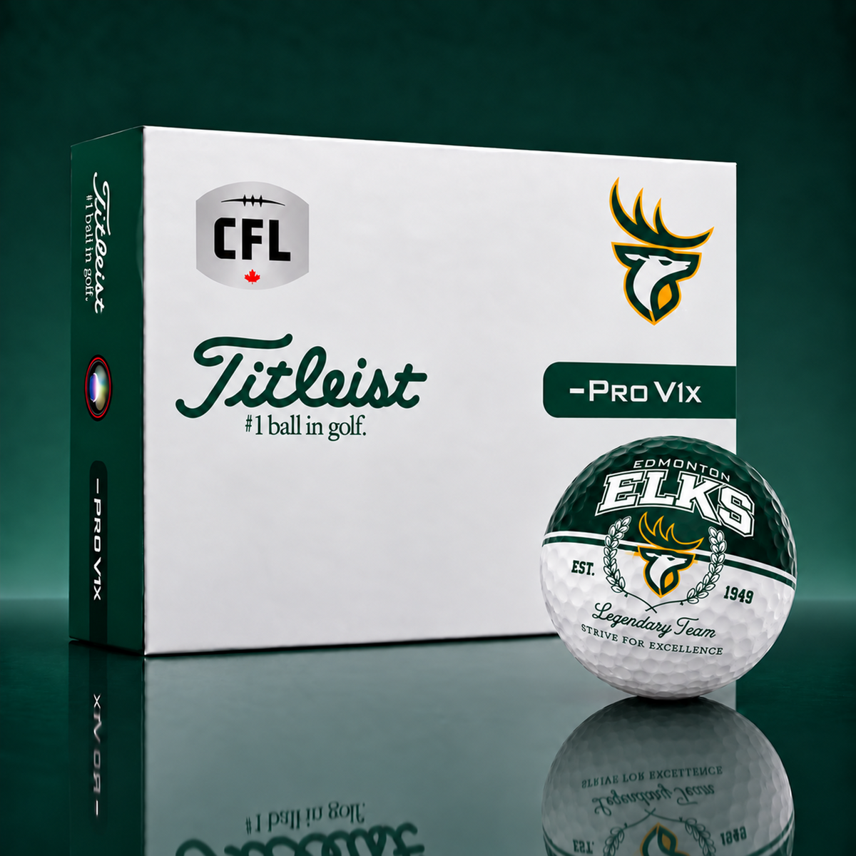 Exclusive CFL x EE Legendary Team Golf Ball