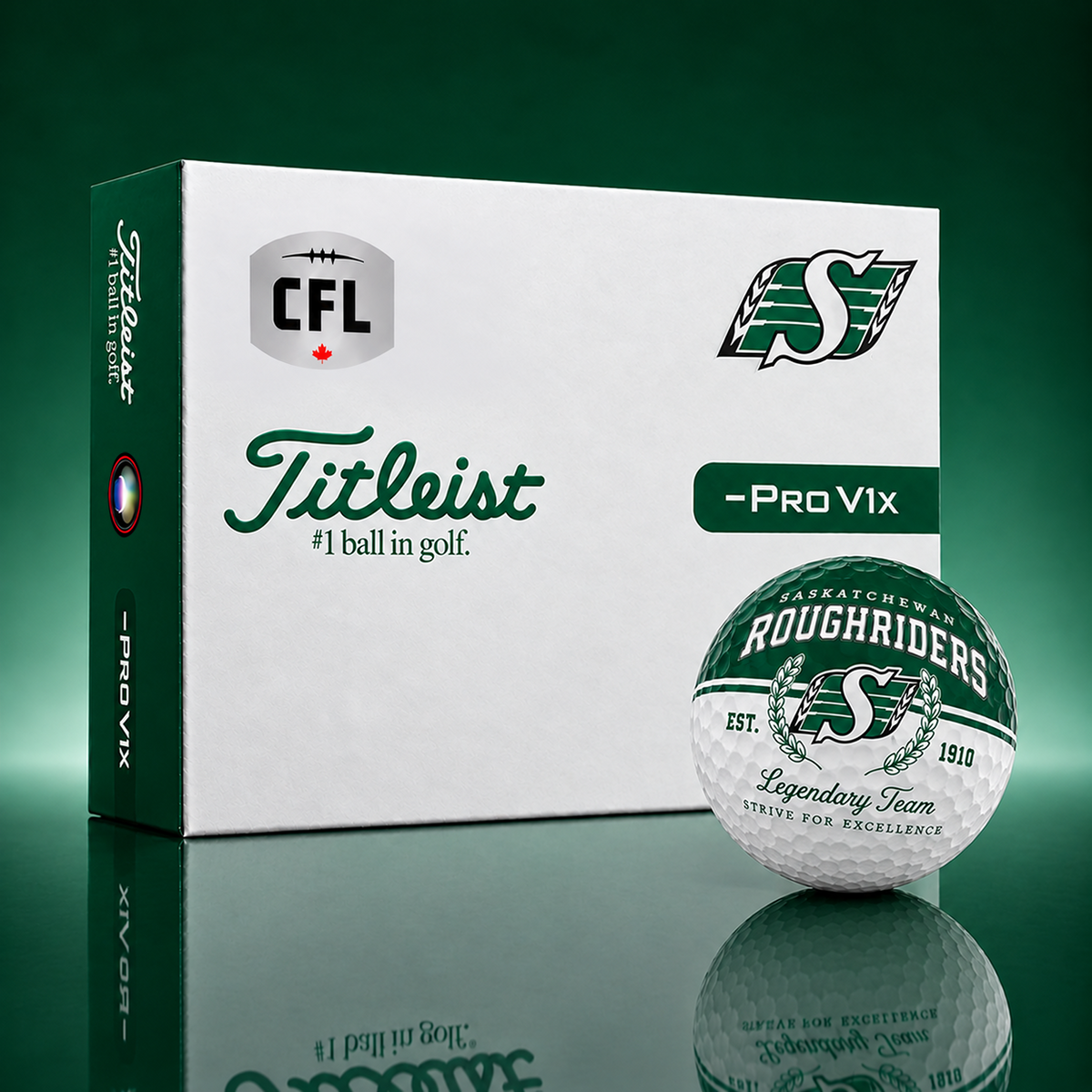 Exclusive CFL x SR Legendary Team Golf Ball