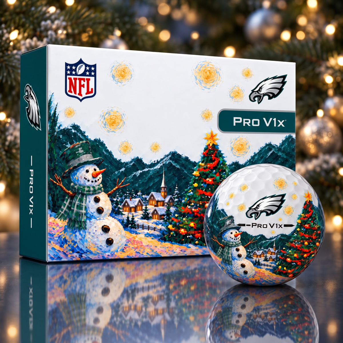 Exclusive Christmas NFL x PHI Golf Ball