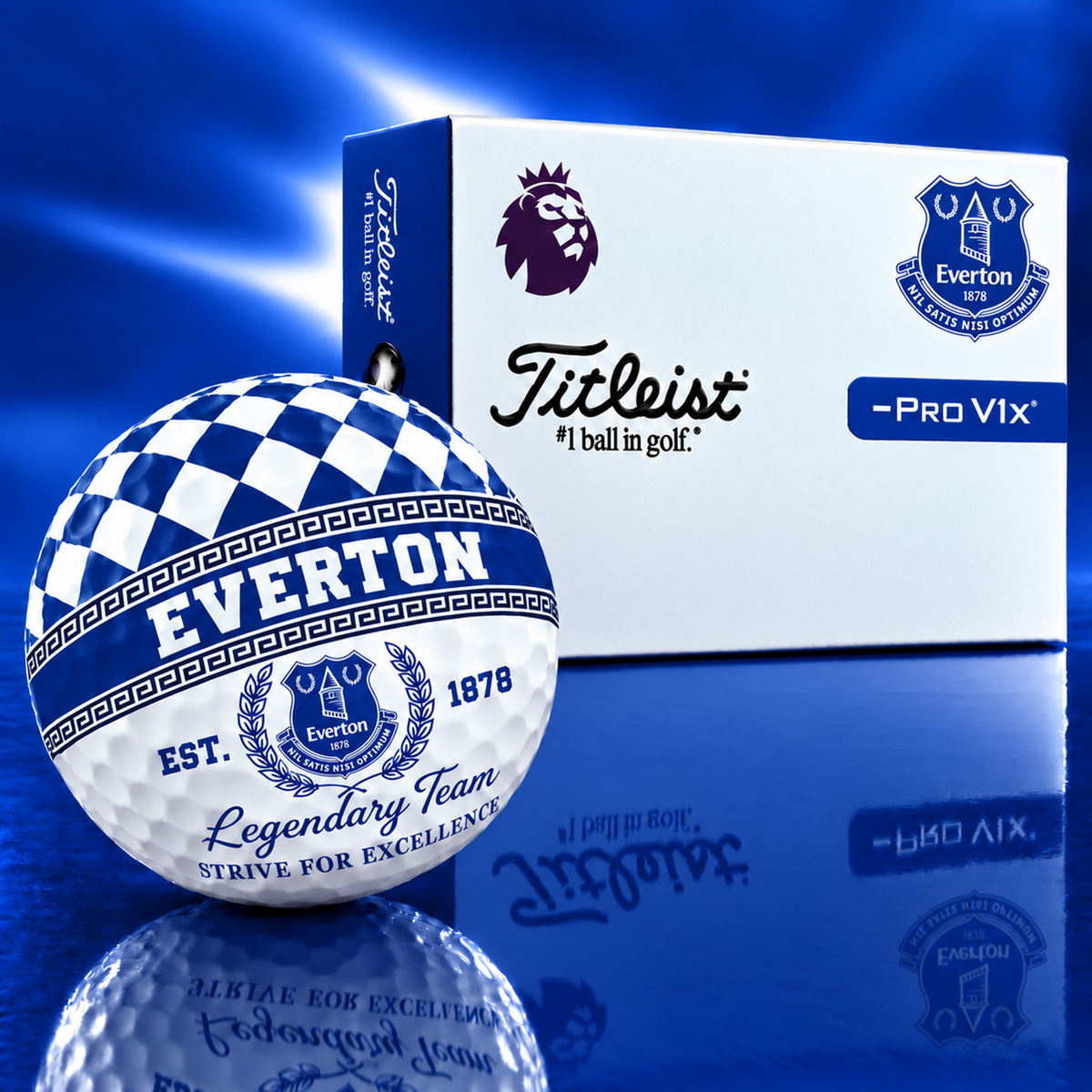 Exclusive EPL x EVE Legendary Team V10 Golf Ball