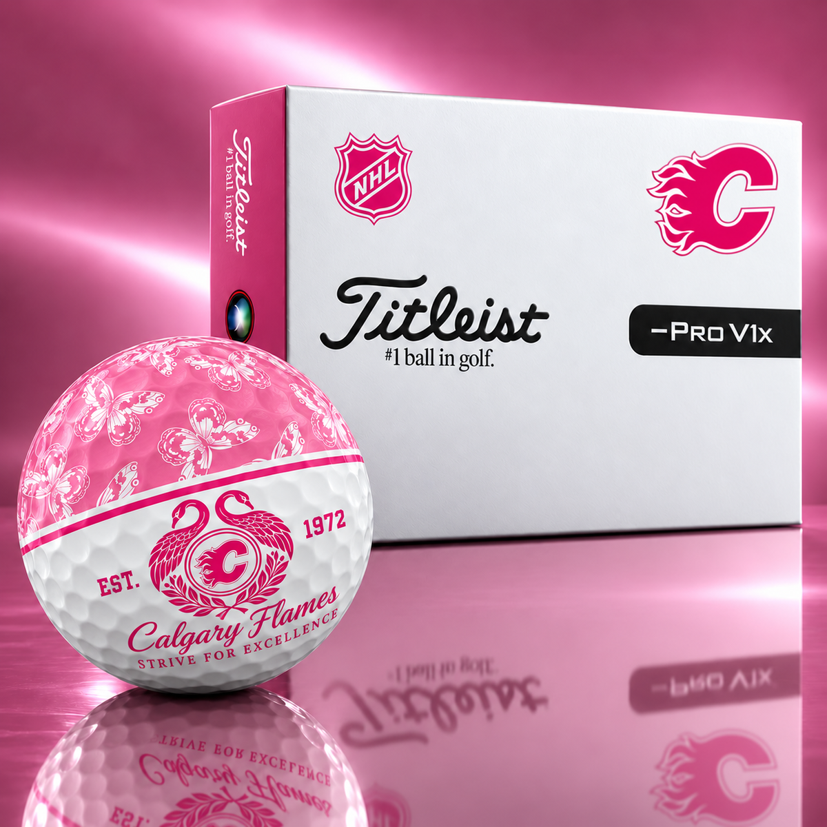 Exclusive Elegant NHL x CAL Golf Ball
