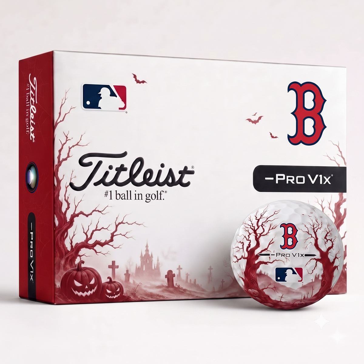 Exclusive MLB x BOS Pro Golf Ball