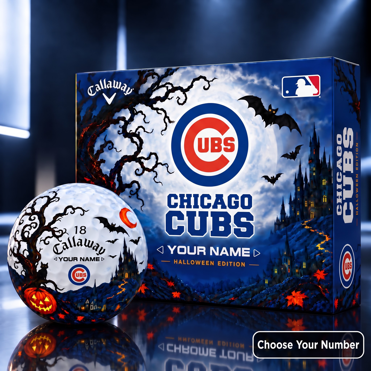 Exclusive MLB x CHI HLW V4 Golf Ball