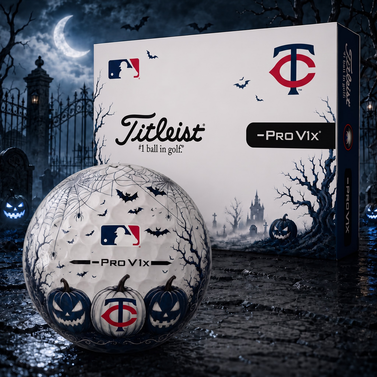 Exclusive MLB x TEN Halloween V2 Golf Ball