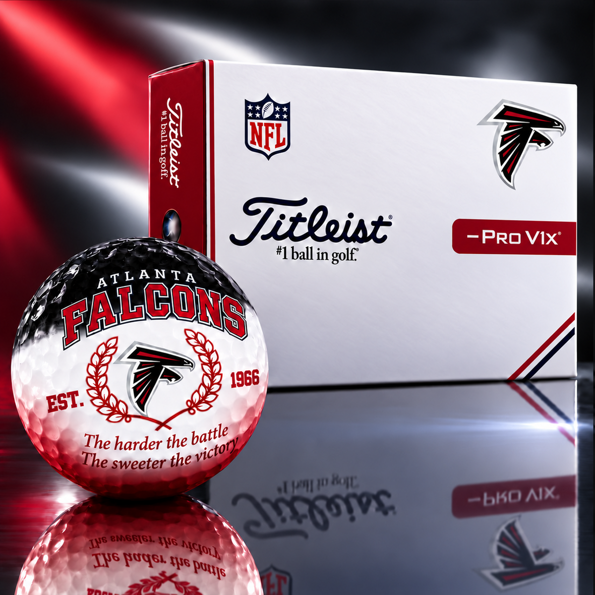 Exclusive NFL x ATL Sweater Victory Golf Ball