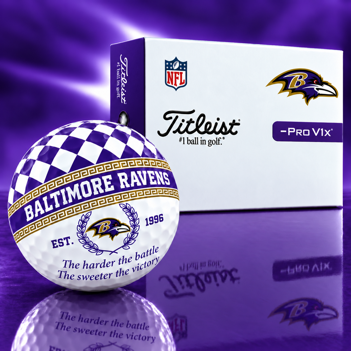 Exclusive NFL x BAL Sweeter Victory V2 Golf Ball