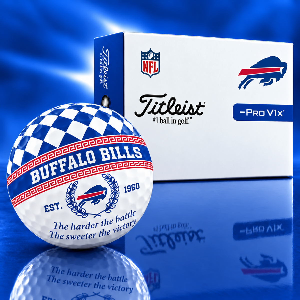 Exclusive NFL x BUF Sweeter Victory V2 Golf Ball