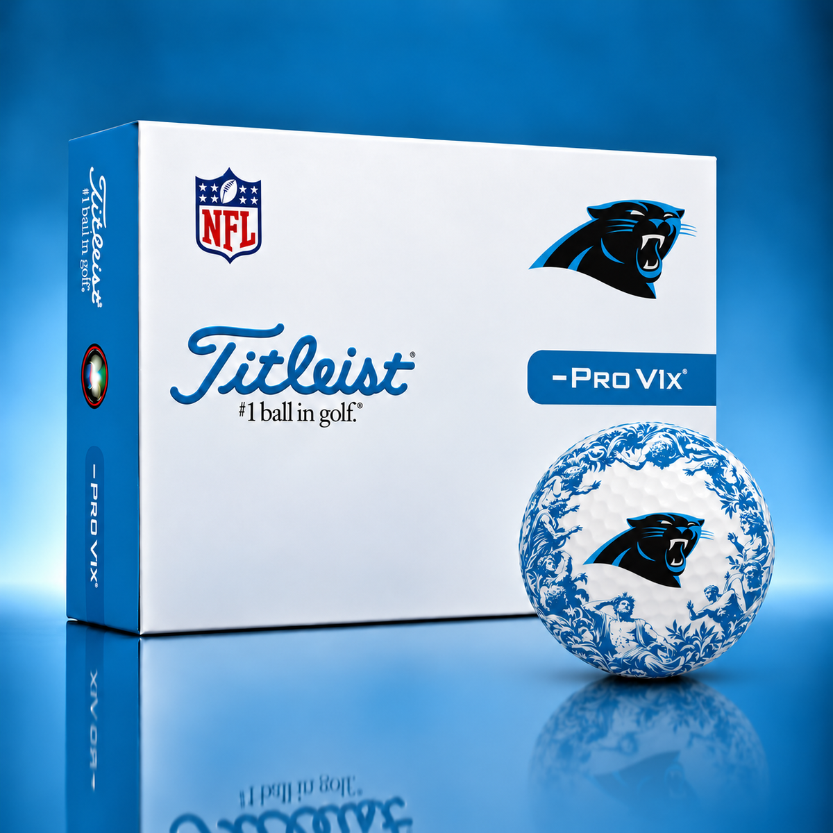 Exclusive NFL x CAR Golf Ball