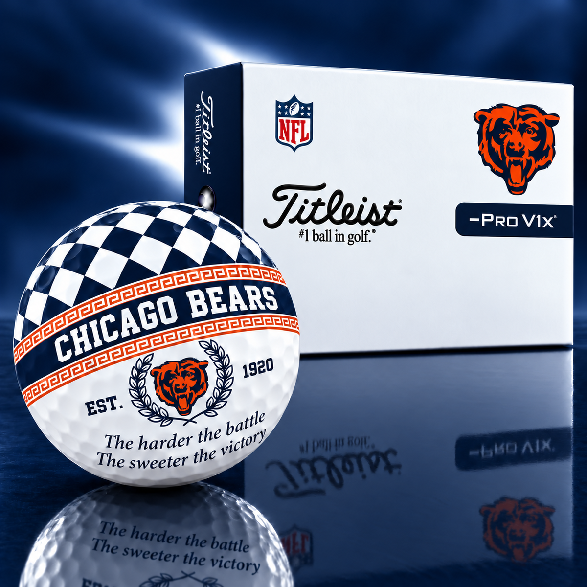 Exclusive NFL x CHI Sweeter Victory V2 Golf Ball