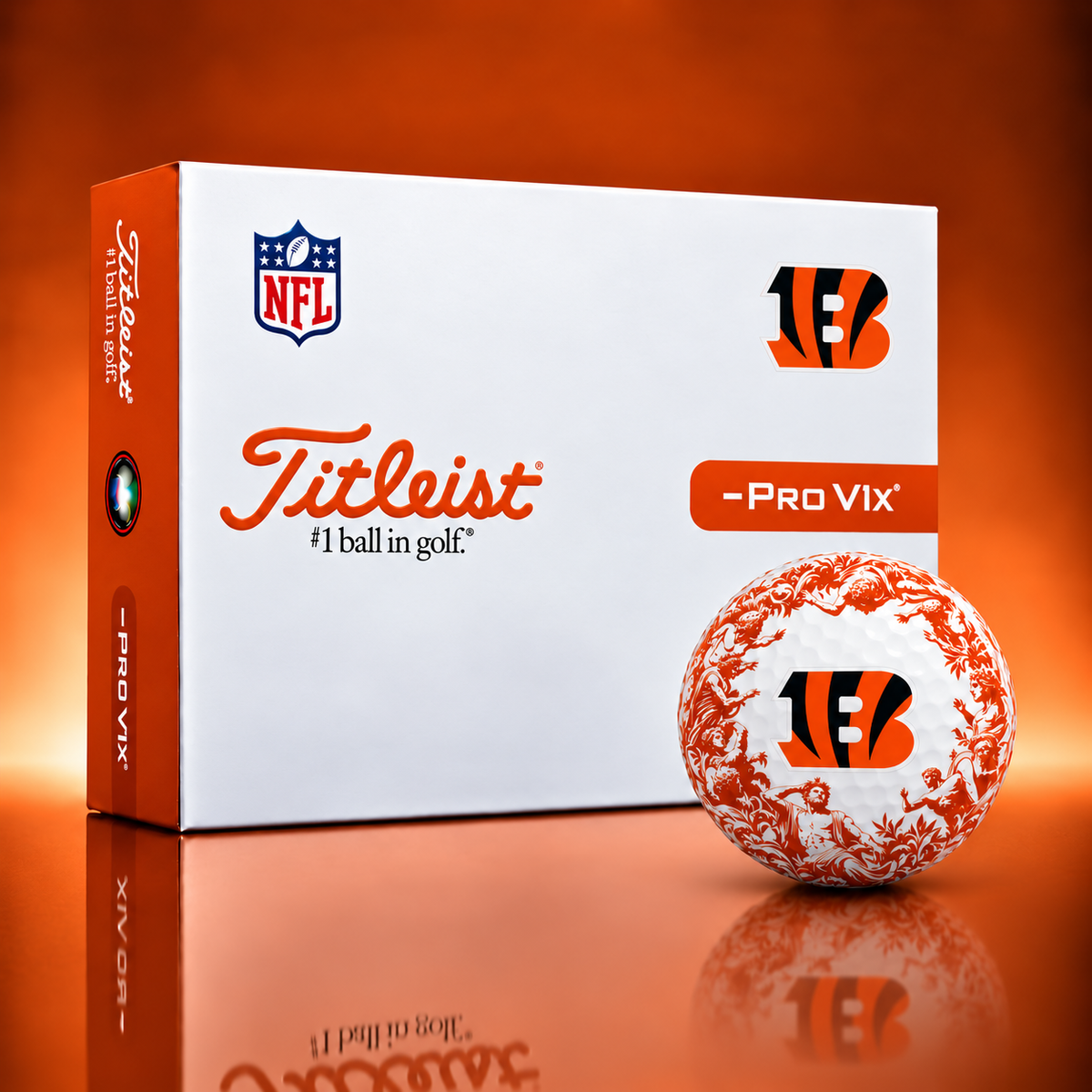Exclusive NFL x CIN Golf Ball