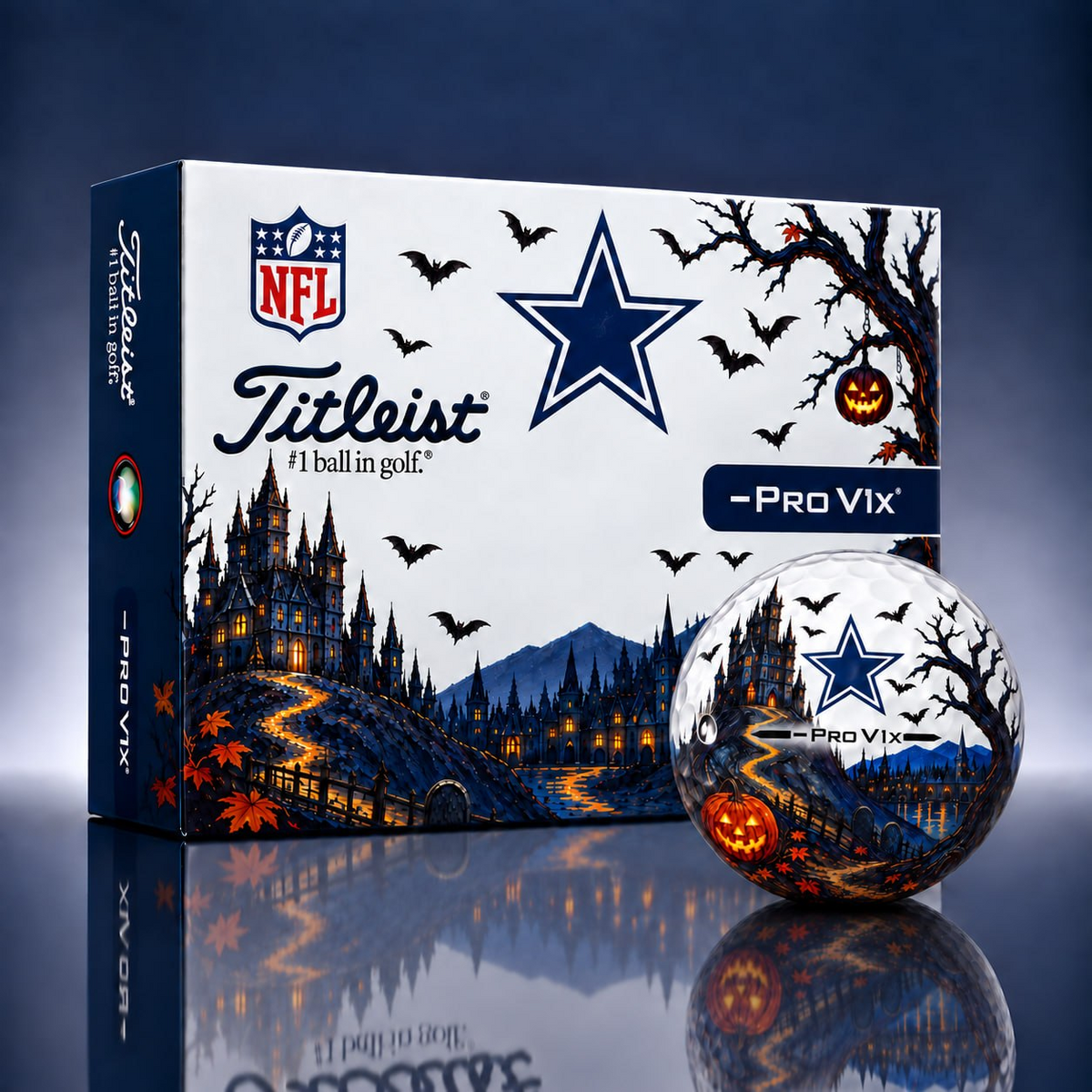 Exclusive NFL x DAL Halloween V3 Golf Ball