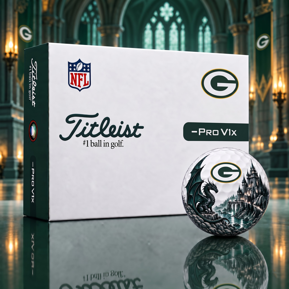 Exclusive NFL x GB Fantasy Golf Ball