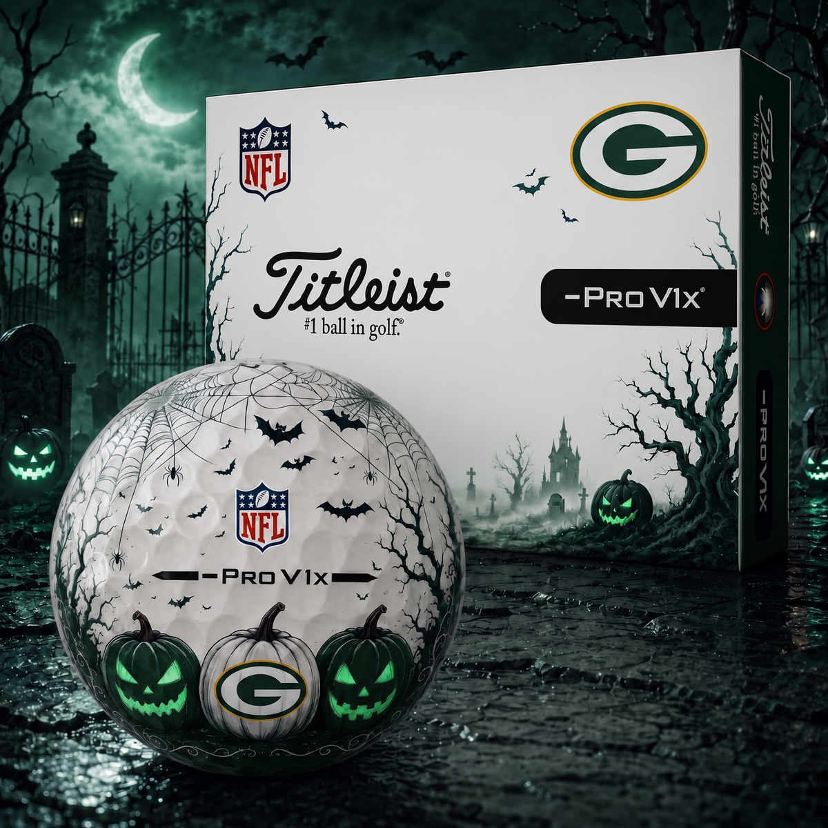 Exclusive NFL x GB Halloween V2 Golf Ball