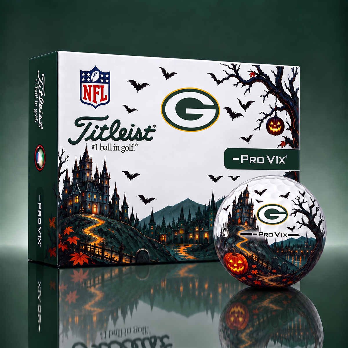 Exclusive NFL x GB Halloween V3 Golf Ball