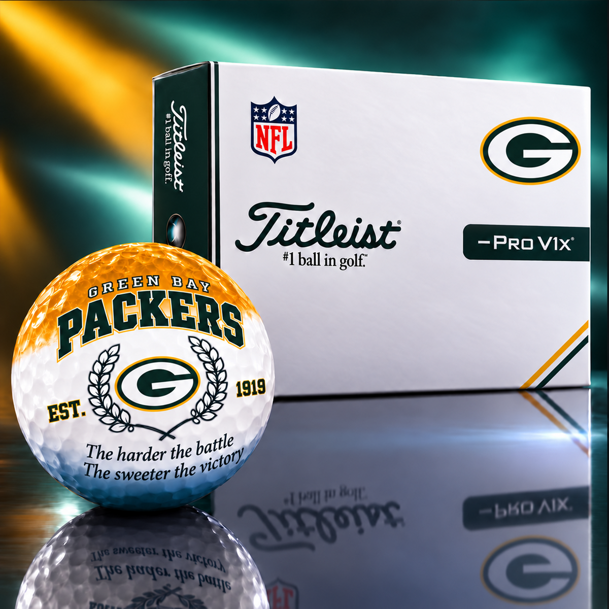 Exclusive NFL x GB Sweater Victory Golf Ball