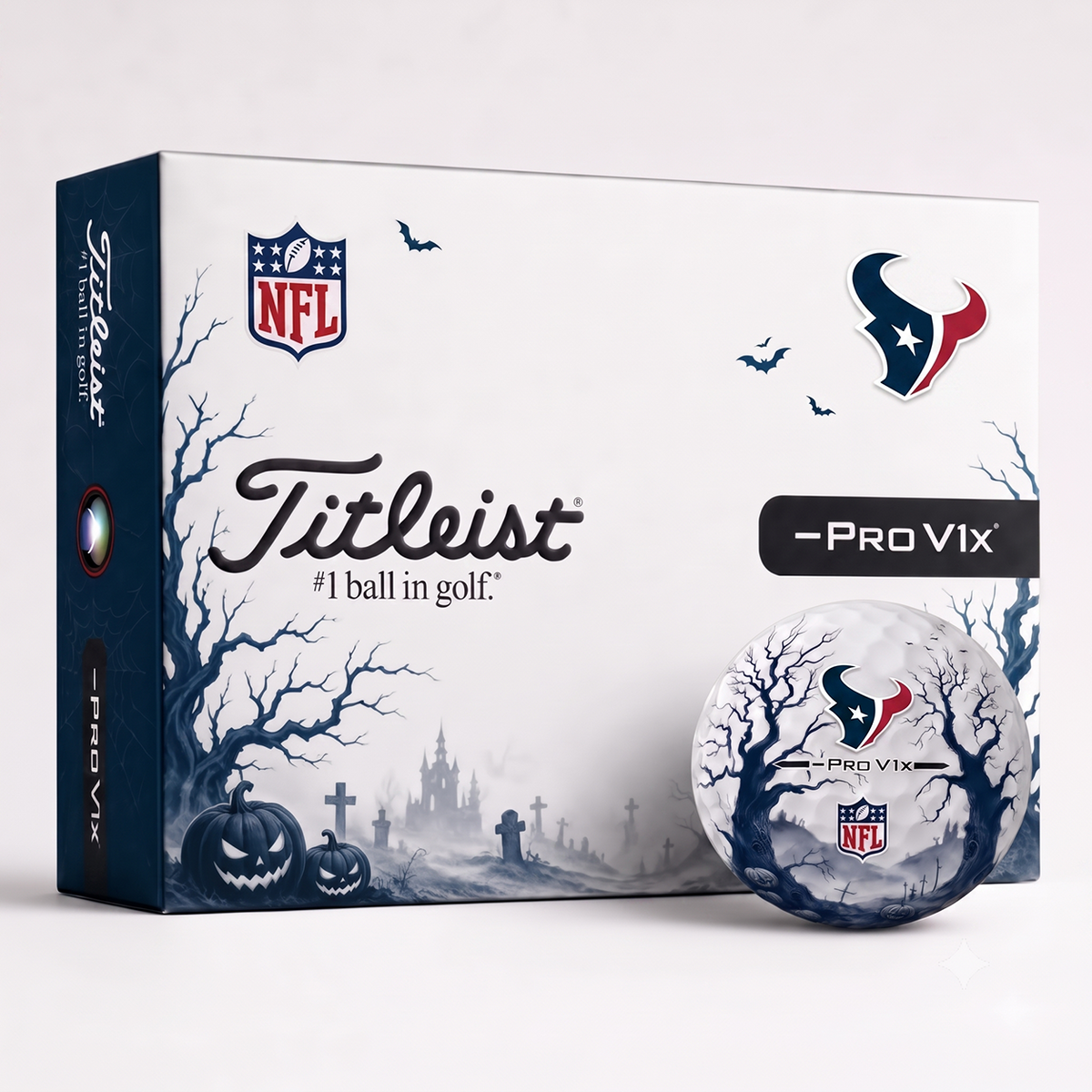 Exclusive NFL x HOU Pro Golf Ball