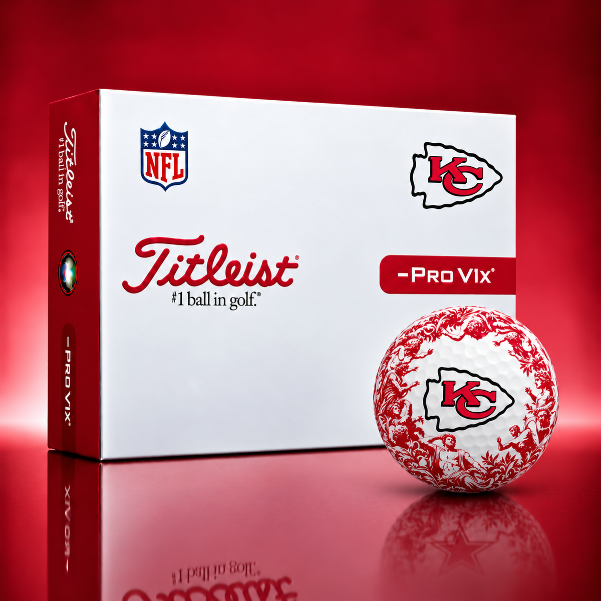 Exclusive NFL x KC Golf Ball