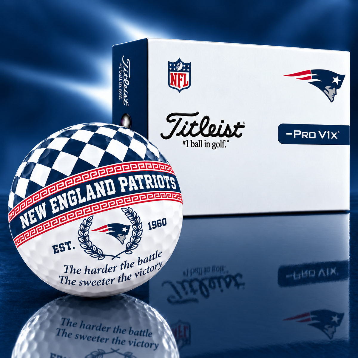 Exclusive NFL x NE Sweeter Victory V2 Golf Ball