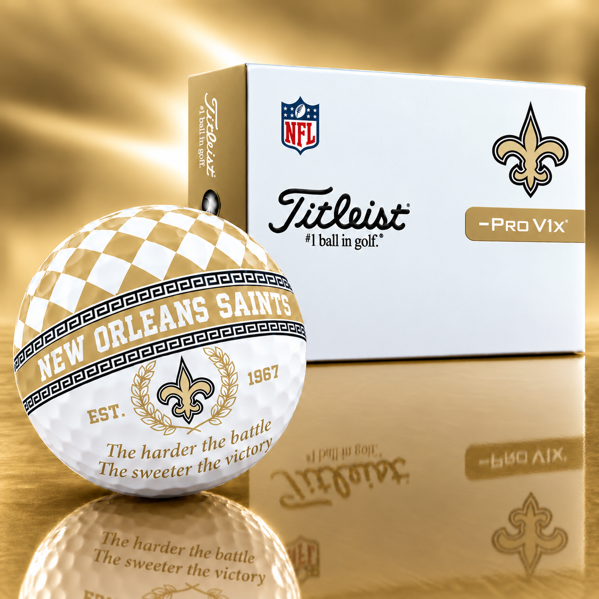 Exclusive NFL x NO Sweeter Victory V2 Golf Ball