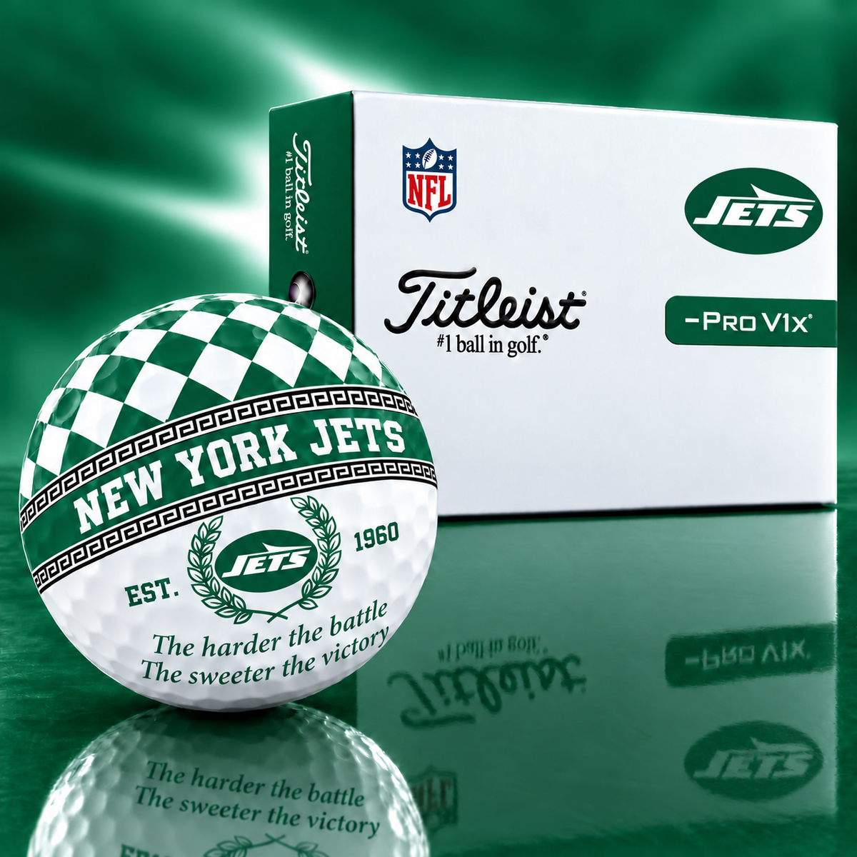 Exclusive NFL x NYJ Sweeter Victory V2 Golf Ball