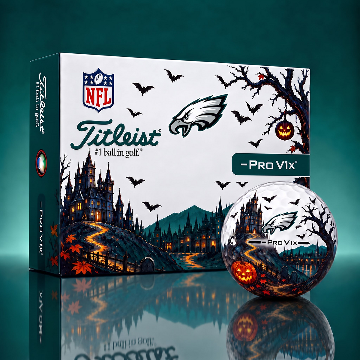Exclusive NFL x PHI Halloween V3 Golf Ball