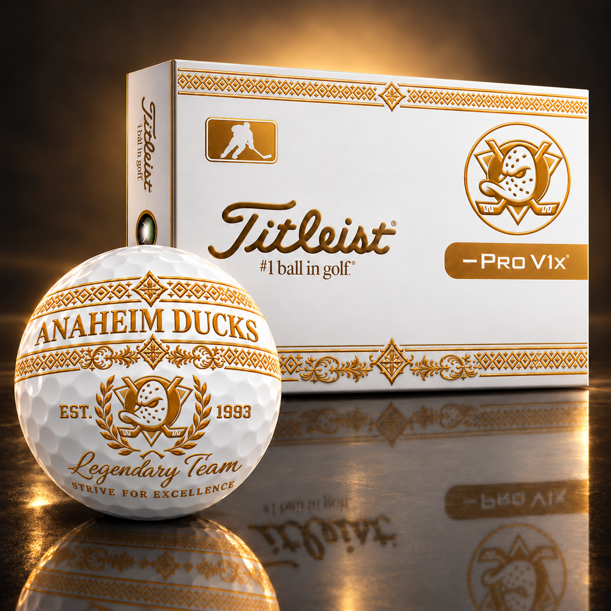 Exclusive NHL x ANA Legendary Team V8 Golf Ball