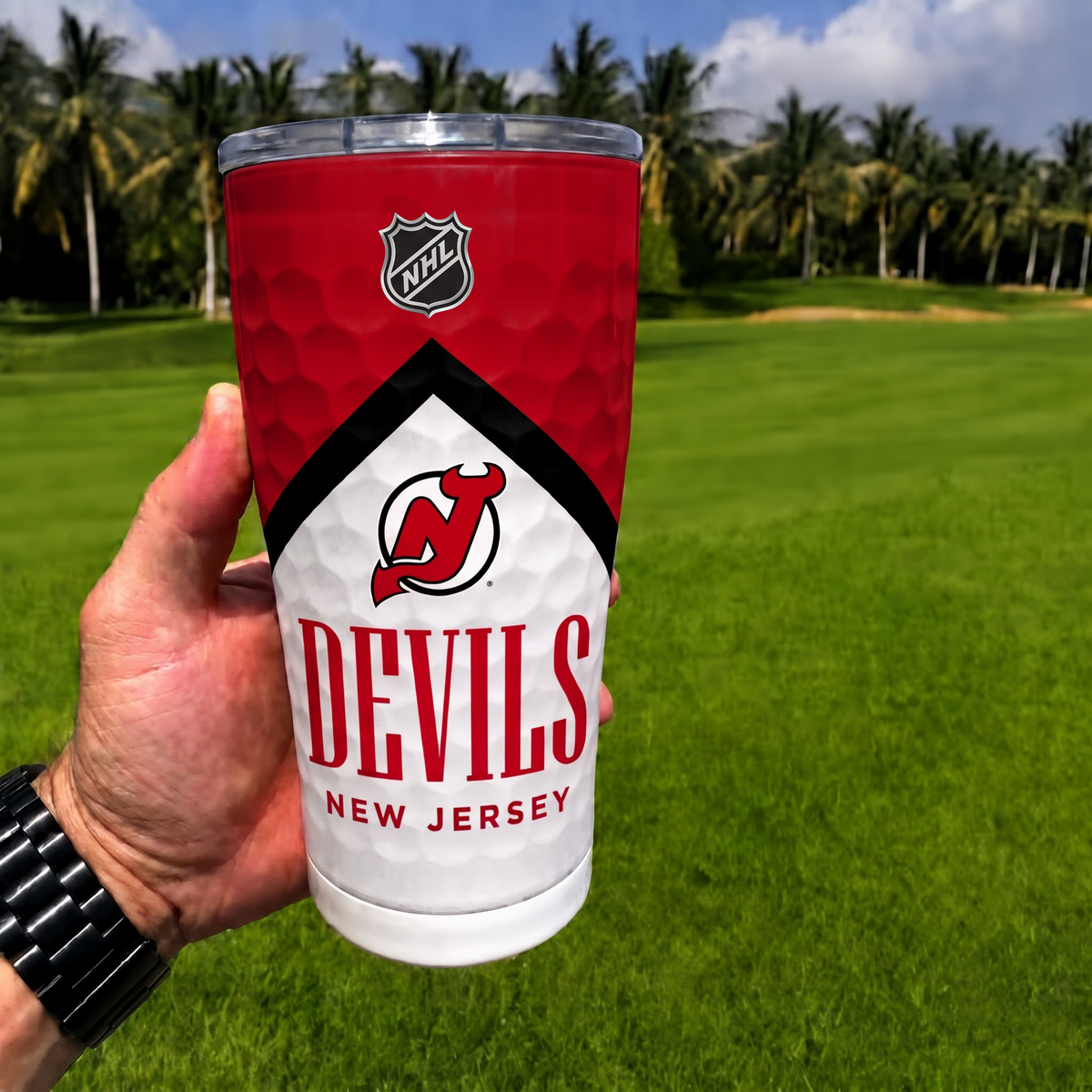 Exclusive NHL x NJ Golf Tumbler