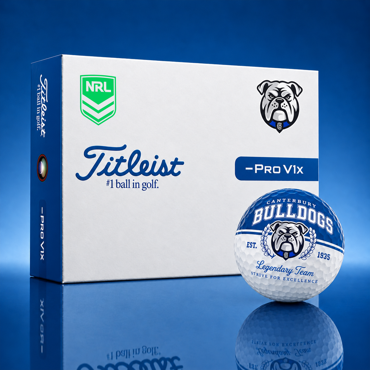 Exclusive NRL x CB Legendary Team Golf Ball
