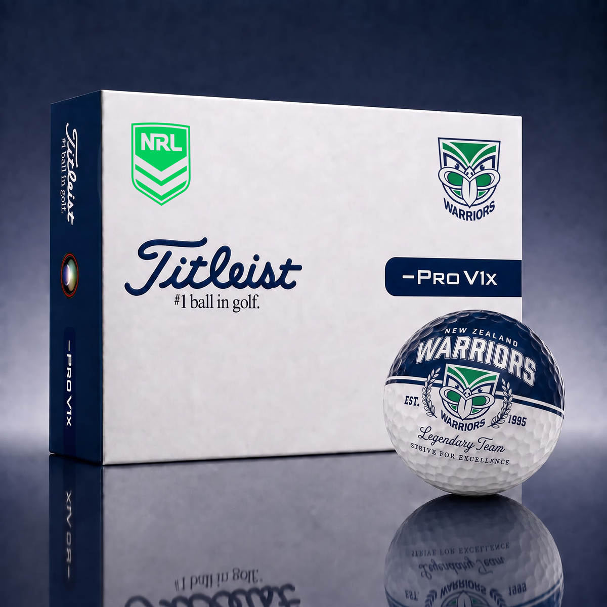 Exclusive NRL x NZW Legendary Team Golf Ball