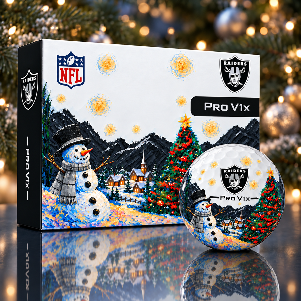 Exclusive Christmas NFL x LV Golf Ball