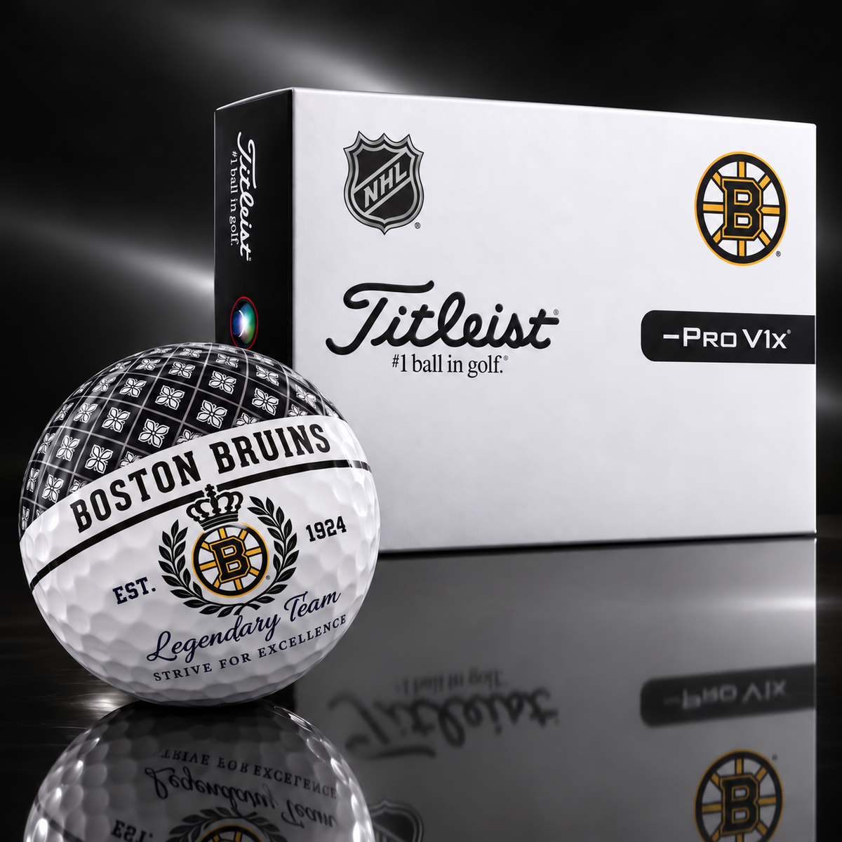 Exclusive NHL x BOS Legendary Team V7 Golf Ball
