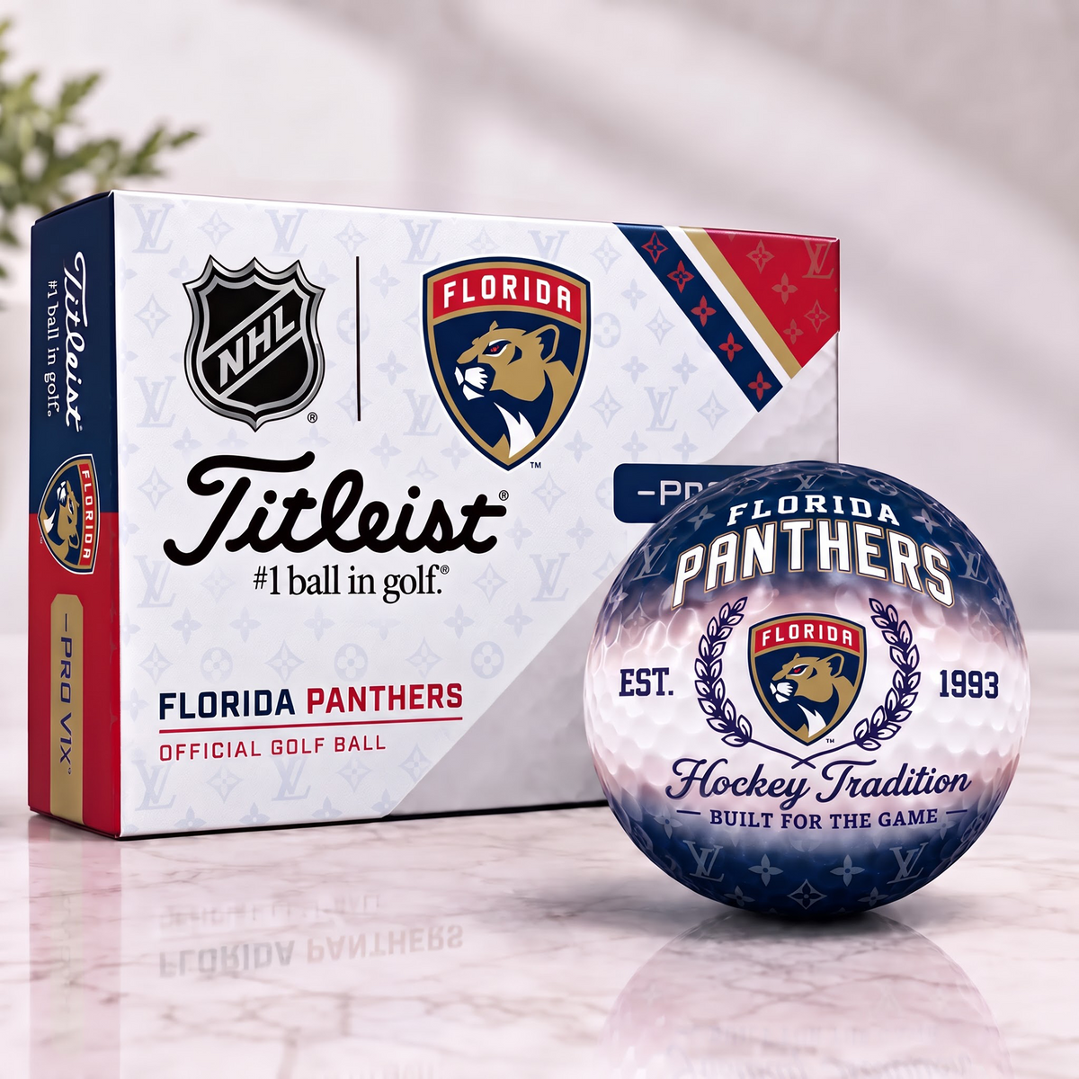 FP x NHL Custom LV x Titleist Pro V1 Golf Balls Set V2