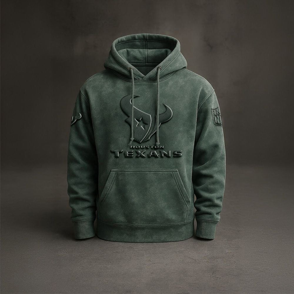 HOU x NFL Embossed Hoodie