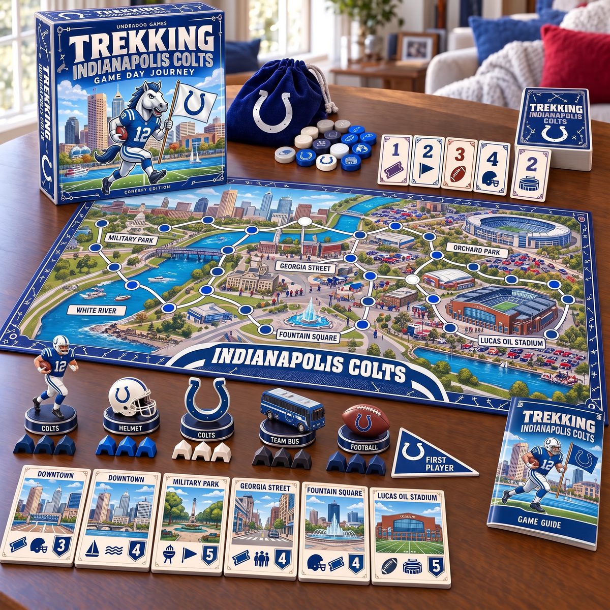 IND x Premium NFL Trekking Adventure Board Game