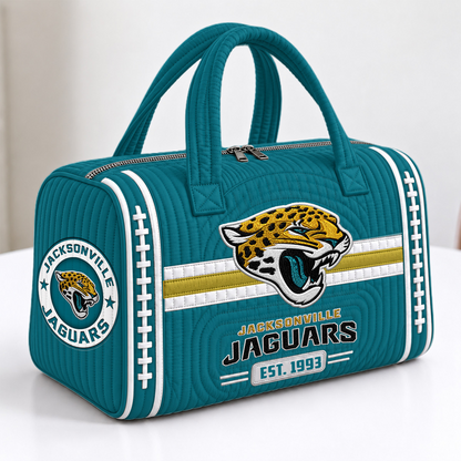 JAC x NFL Quilted Luggage Travel Bag