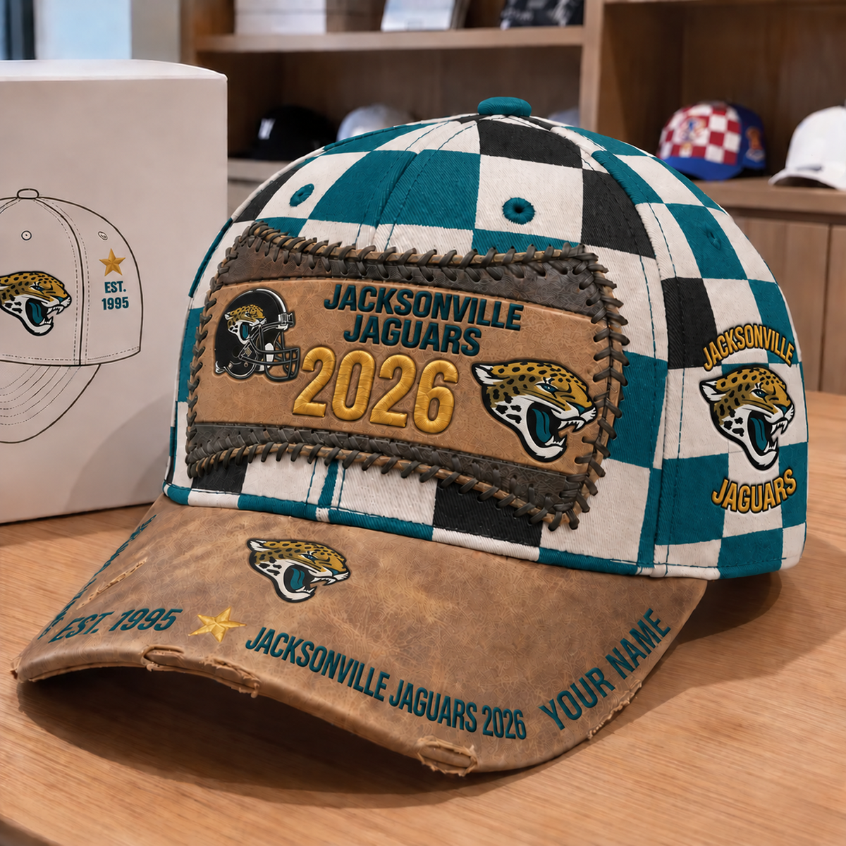 JAC x NFL Vintage Casual Football Hat