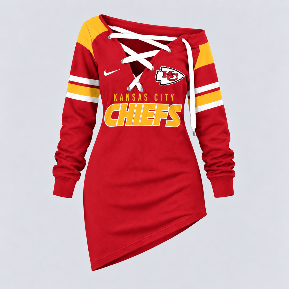 KC x NFL Game Day Spirit Lace-Up Sweatshirt