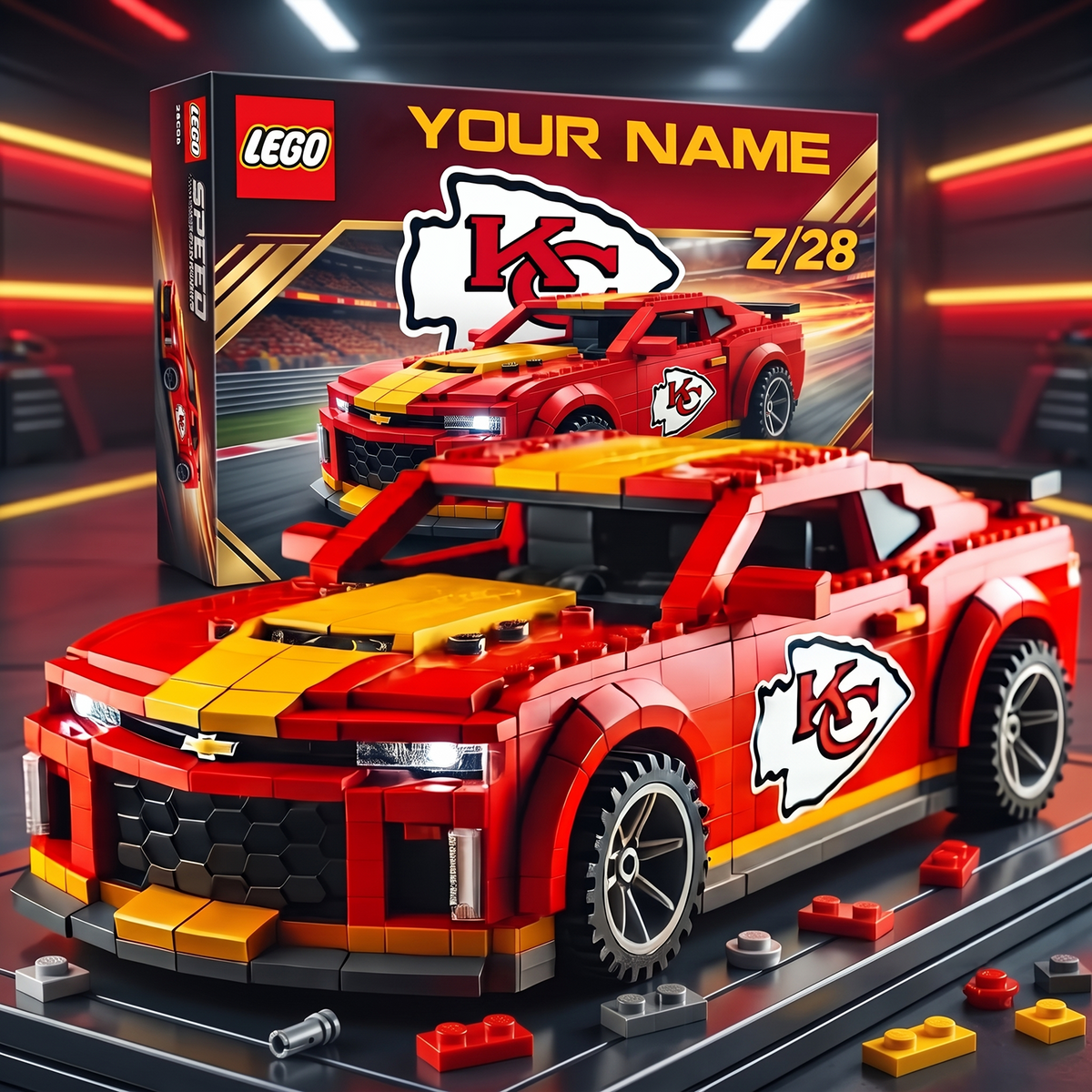 KCC x NFL Football Team Camaro Z28 V2