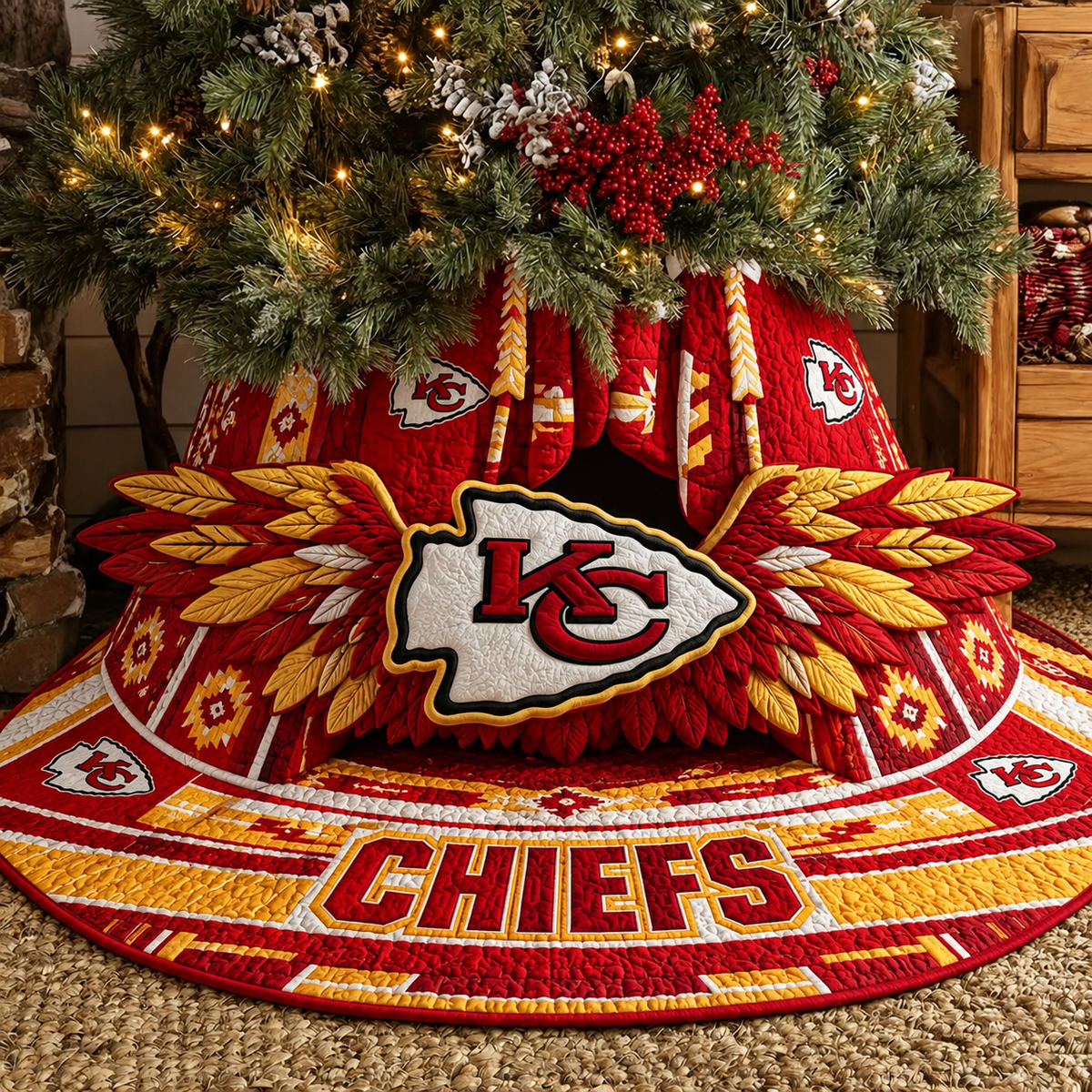 KCC x NFL Premium Tree Skirt