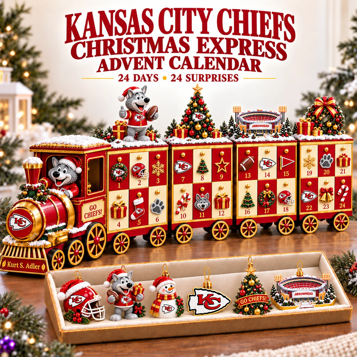 KCC x Premium NFL Christmas Advent Calendar