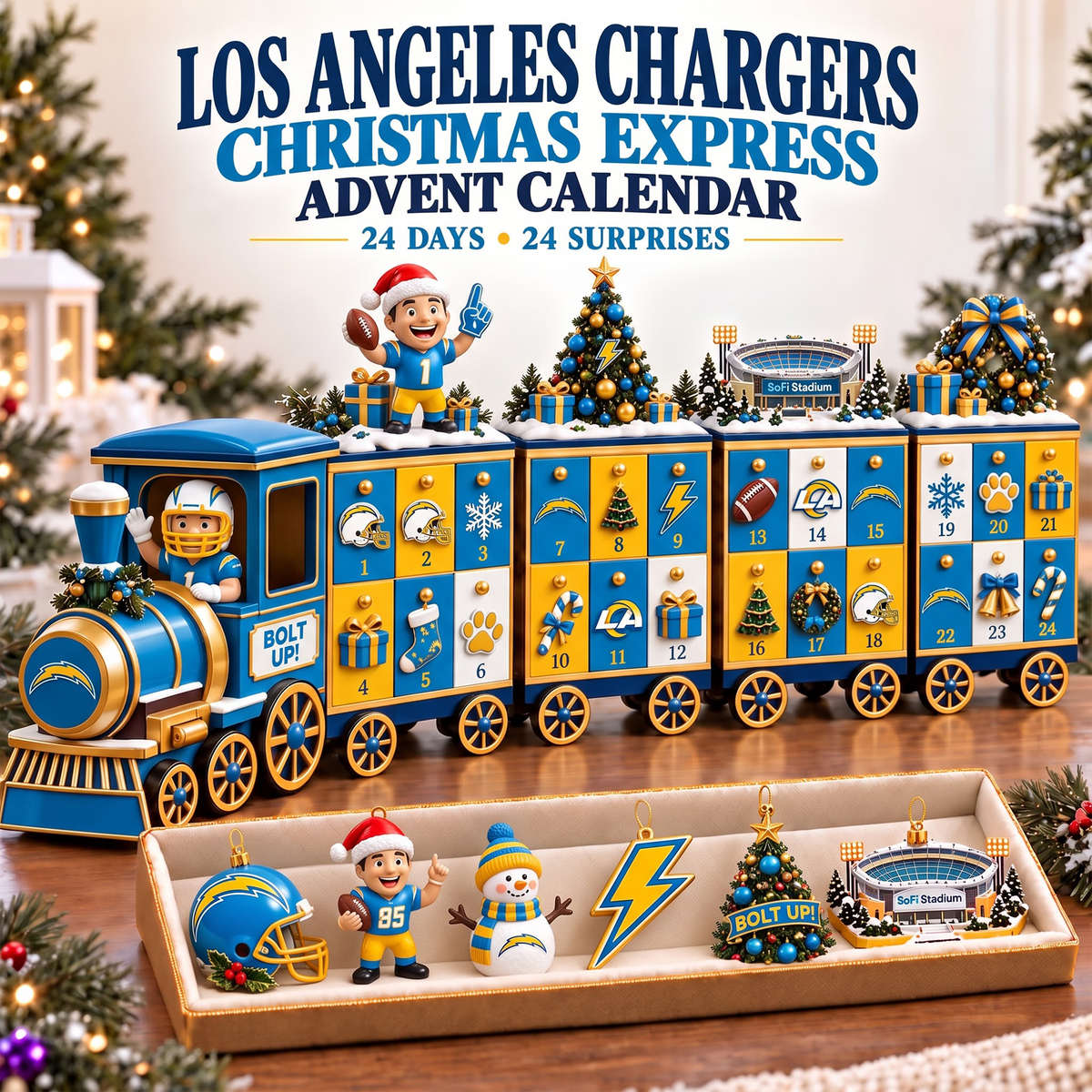 LAC x Premium NFL Christmas Advent Calendar