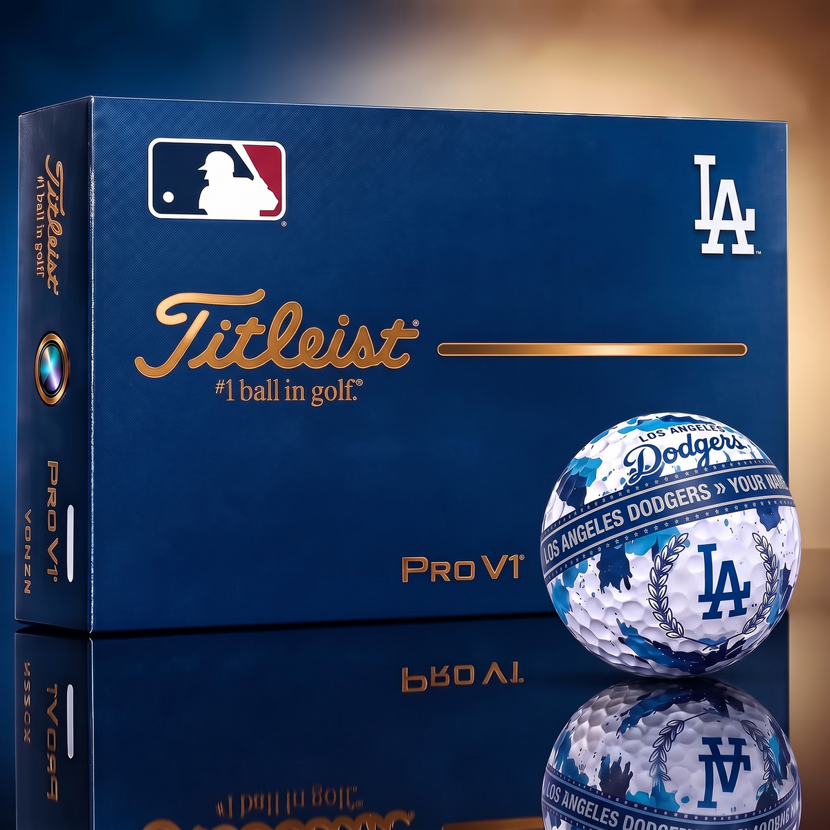 LAD X Premium MLB Titleist Pro V1 Golf Ball Set 1809