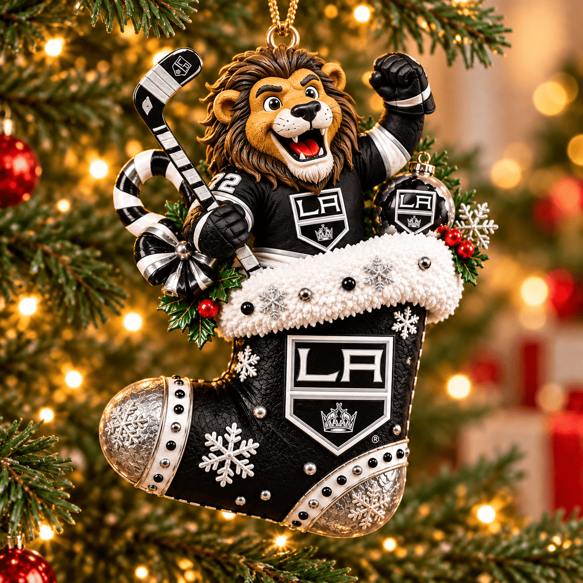LAK x NHL Ornament Christmas For Fan