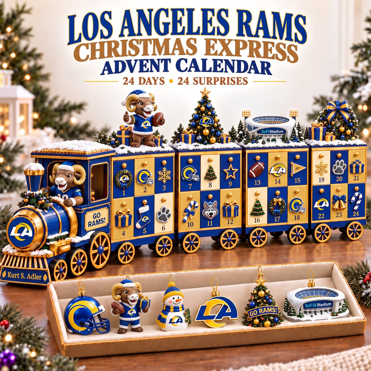 LAR x Premium NFL Christmas Advent Calendar