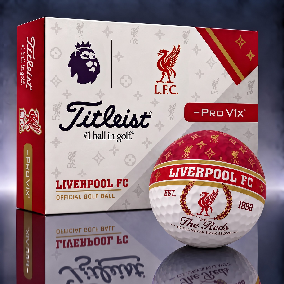 LIV x EPL Custom LV x Titleist Pro V1 Golf Balls Set