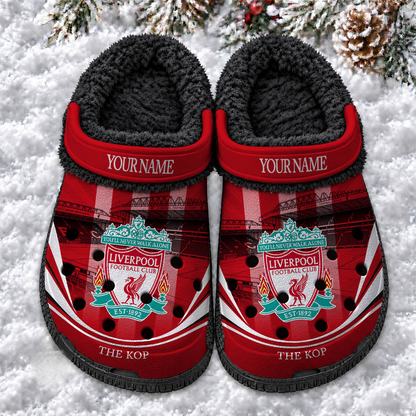 LIV x EPL Fleece Crocs