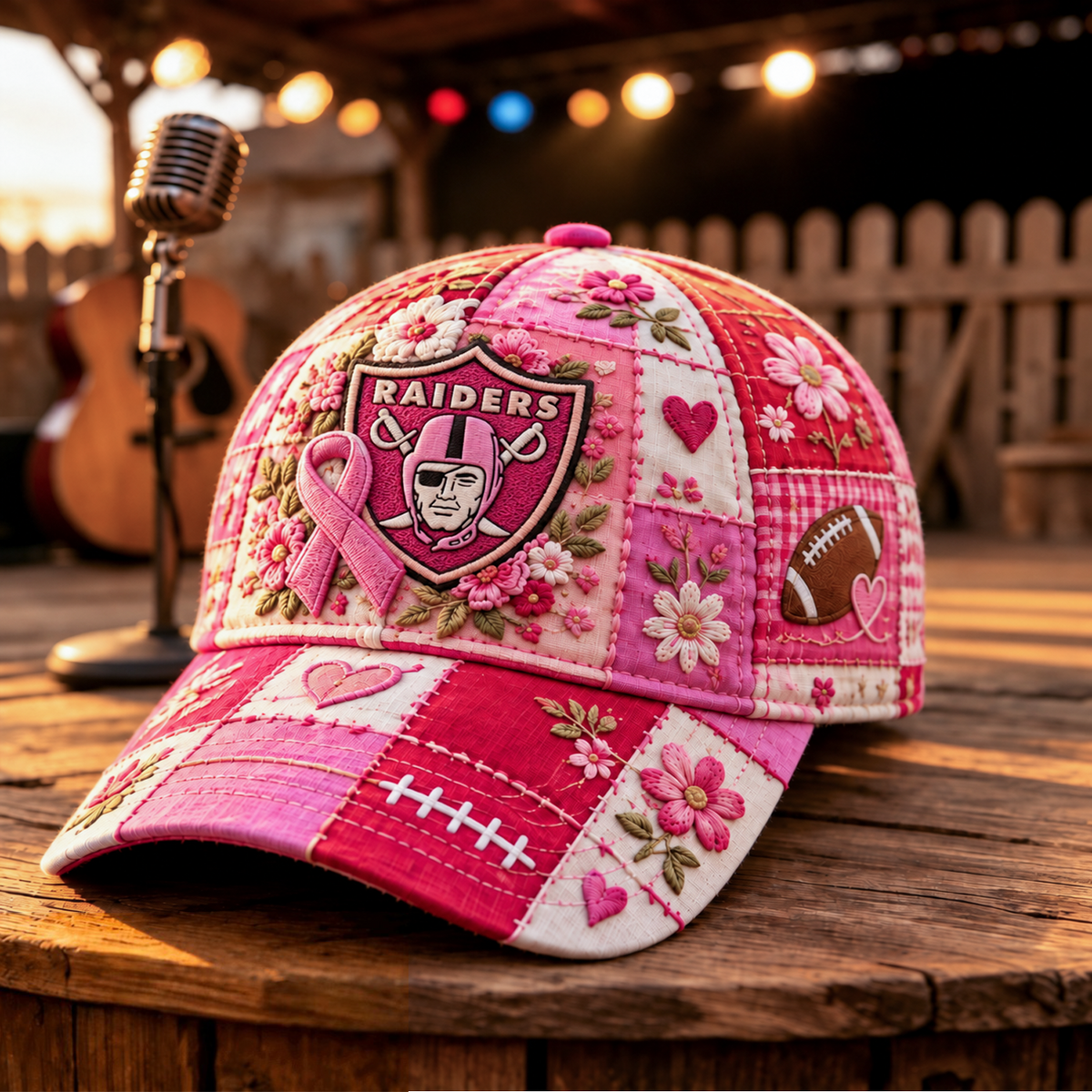 LV x NFL Cap Breast Cancer Awareness Edition