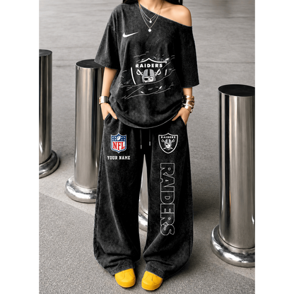 LVR x NFL Relaxed Fit Two Piece Sportswear Set