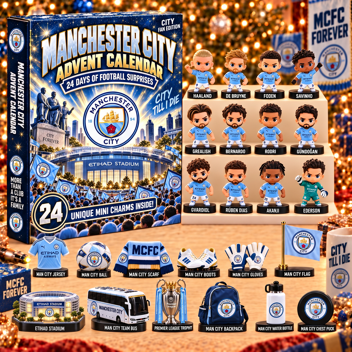 MC x EPL Game Day Personalized 24 Days Of Advent Calendar Premium Limited Edition