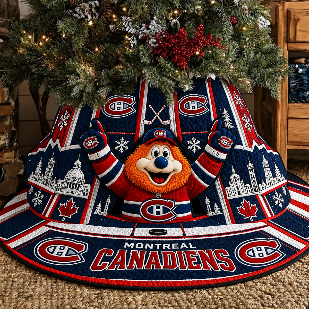 MC x NHL Premium Tree Skirt